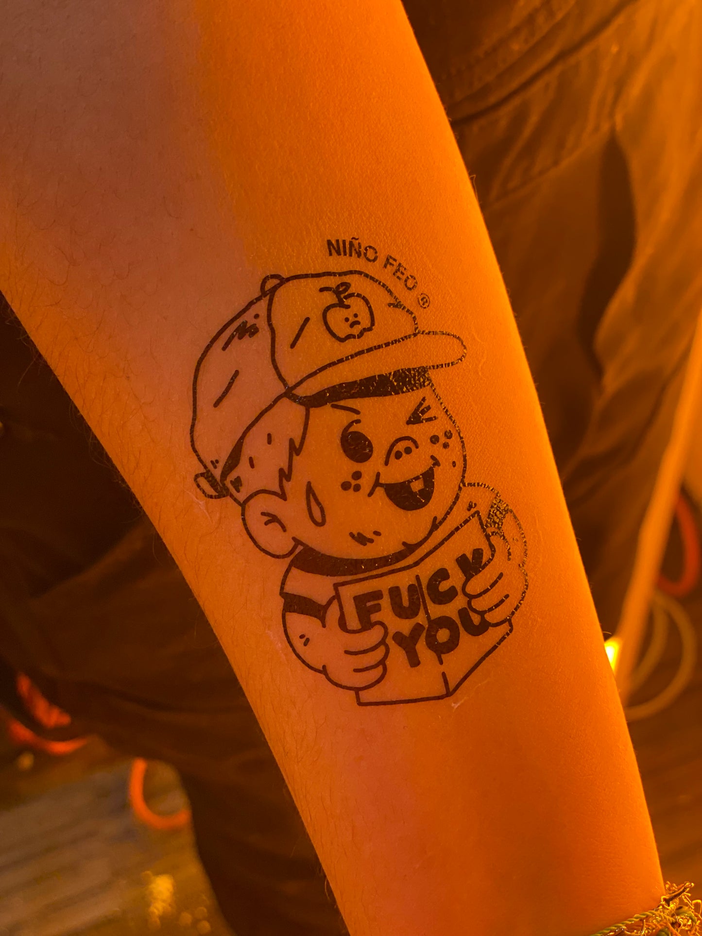 Tatuajes Temporales RAMERO X NIÑO FEO ®