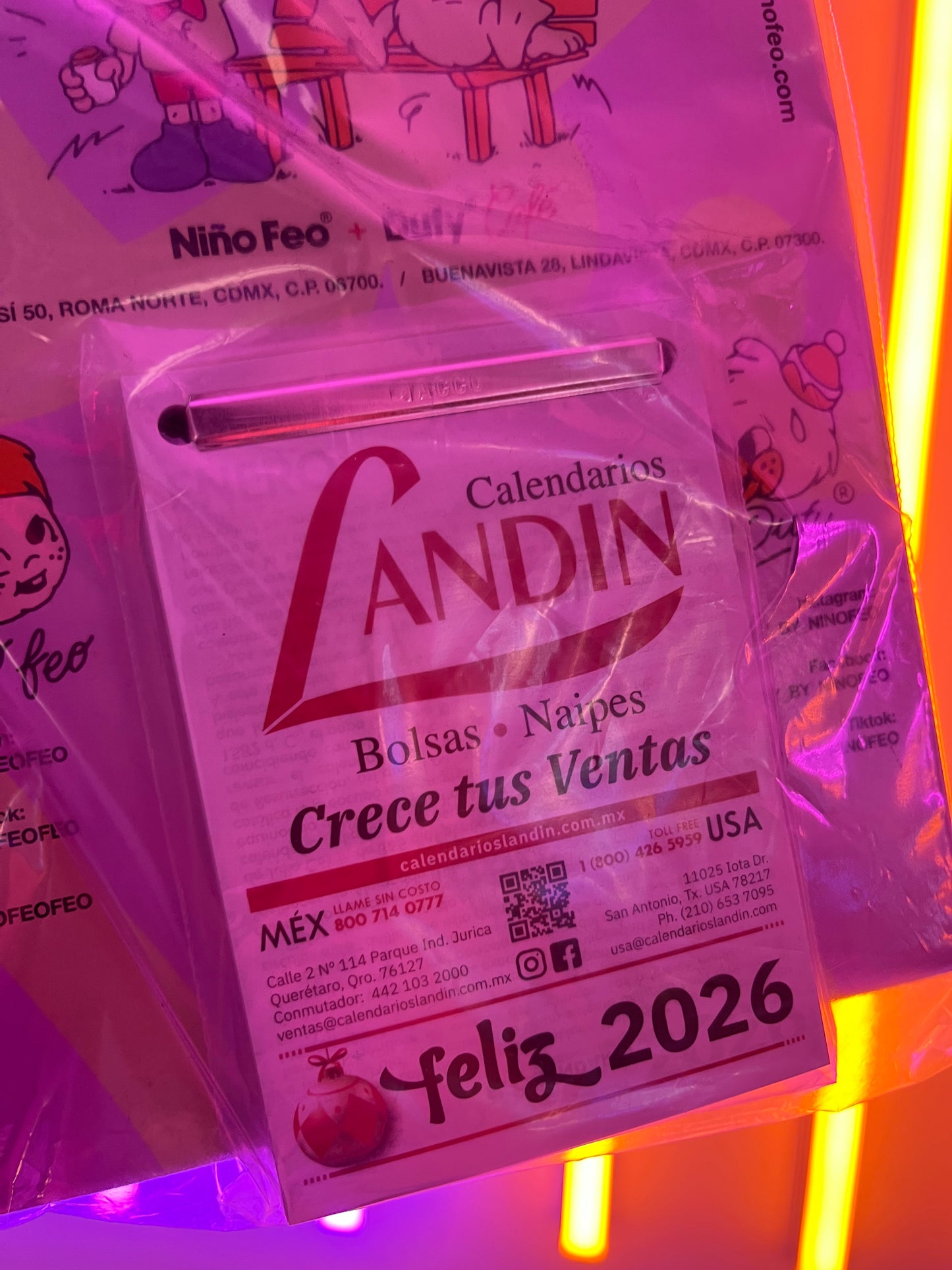 CALENDARIO 2026 Niño Feo ® y Dufy Coffee Dealers ®