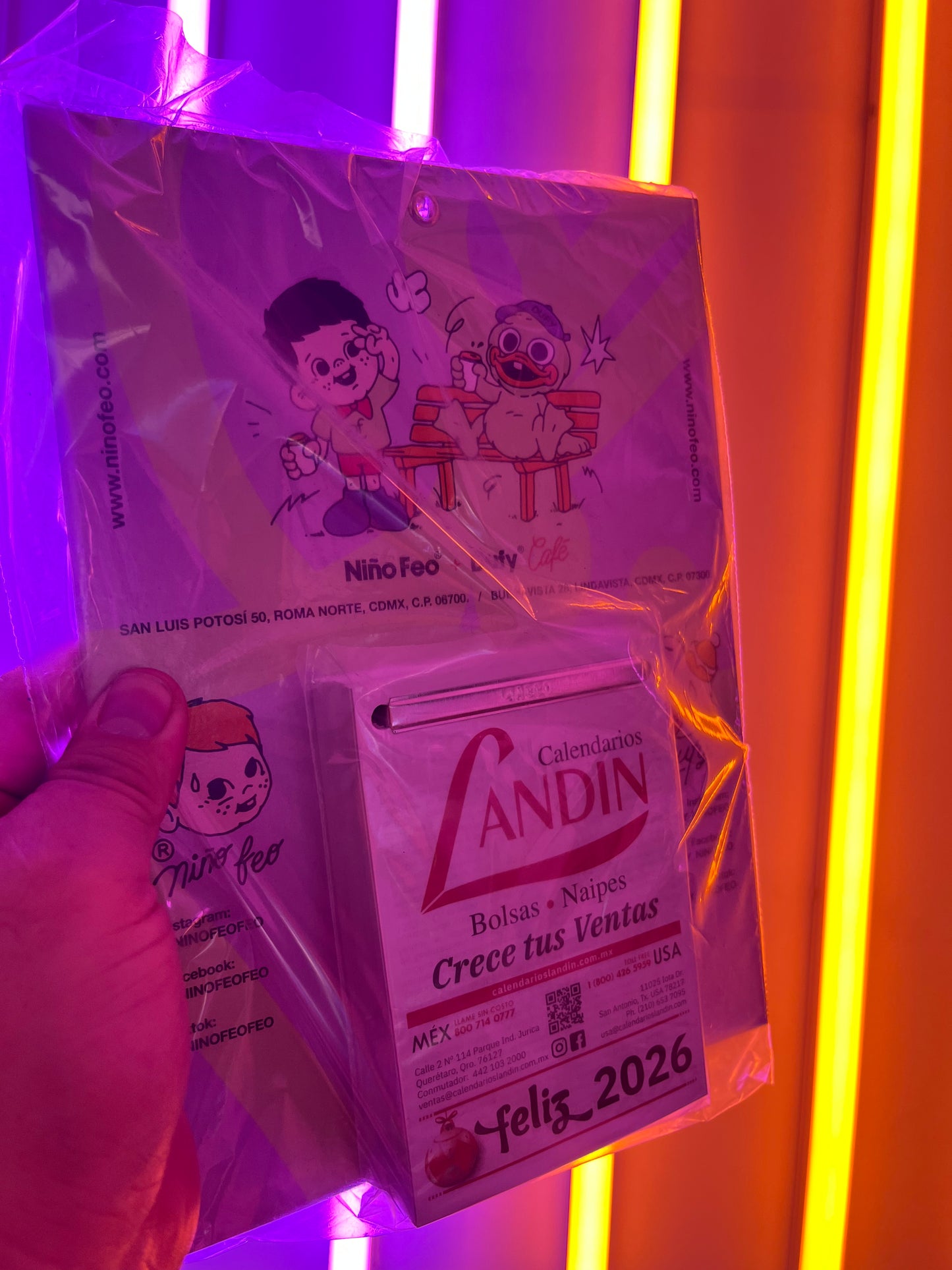 CALENDARIO 2026 Niño Feo ® y Dufy Coffee Dealers ®